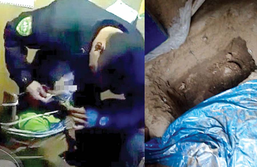 Iban a enterrar a niño secuestrado Iban a enterrar a niño secuestrado