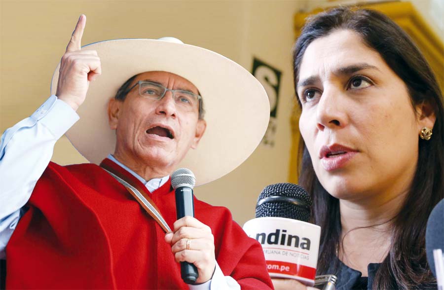 La congresista Úrsula Letona, vocera de Fuerza Popular, le respondió al presidente Martín Vizcarra