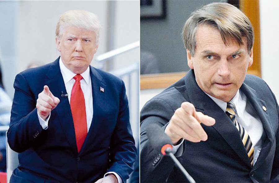 Donald Trump y Jair Bolsonaro