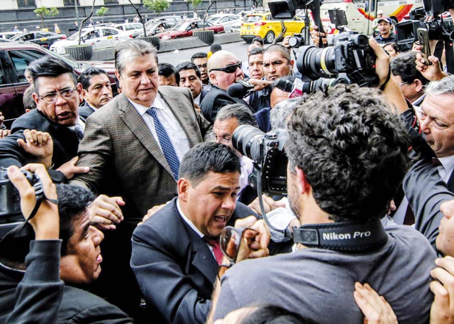 Ex presidente Alan García