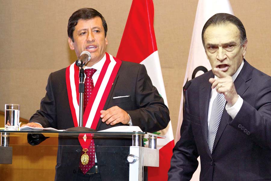 Guido del Aguila y Héctor Becerril