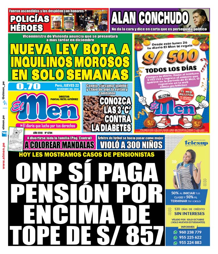 Portada (22-11-2018)