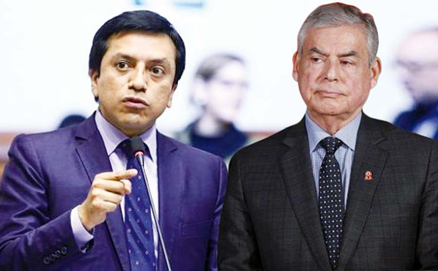 Gilbert Violeta y César Villanueva