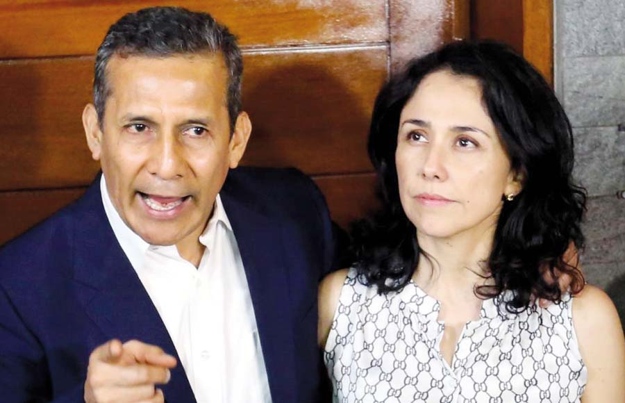 Ollanta Humala y Nadine Heredia