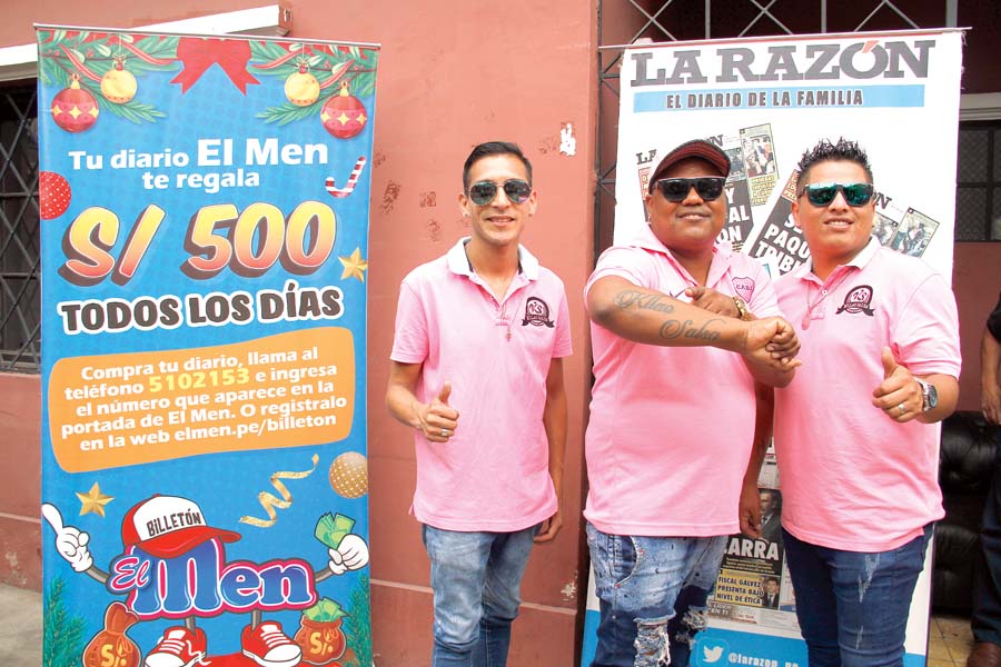 Orquesta K-llao salsa te lo dice: “Participa que El Men sí regala”