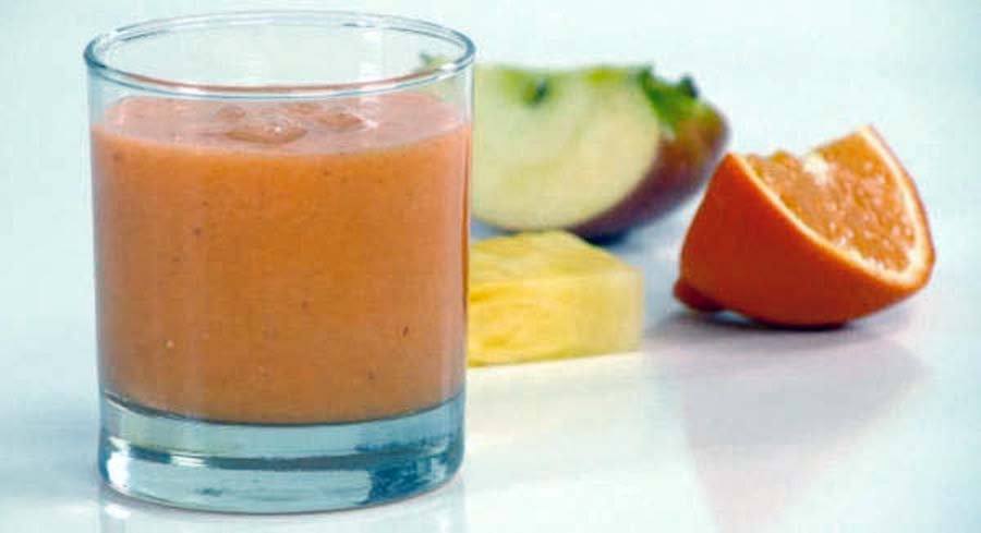 Batido de zanahoria y manzana Batido de zanahoria y manzana