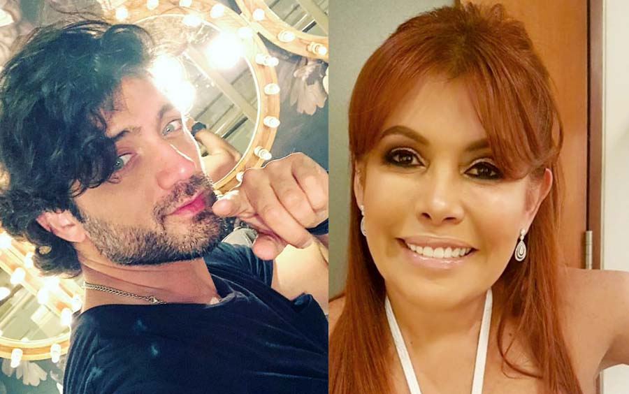 Pablo Heredia y Magaly Medina Pablo Heredia y Magaly Medina