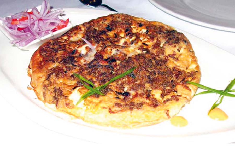 Tortilla de raya Tortilla de raya