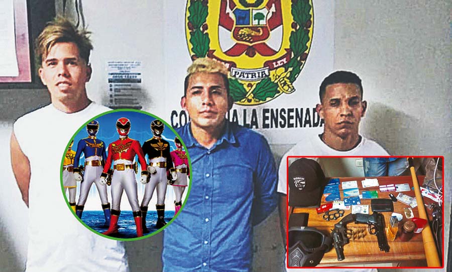 Venezolanos y un peruano eran el terror