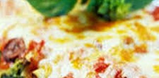 Canelones de verdura