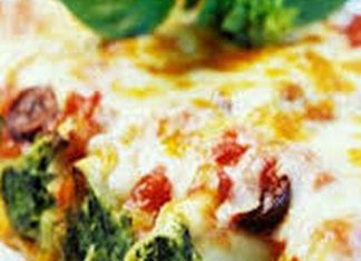 Canelones de verdura