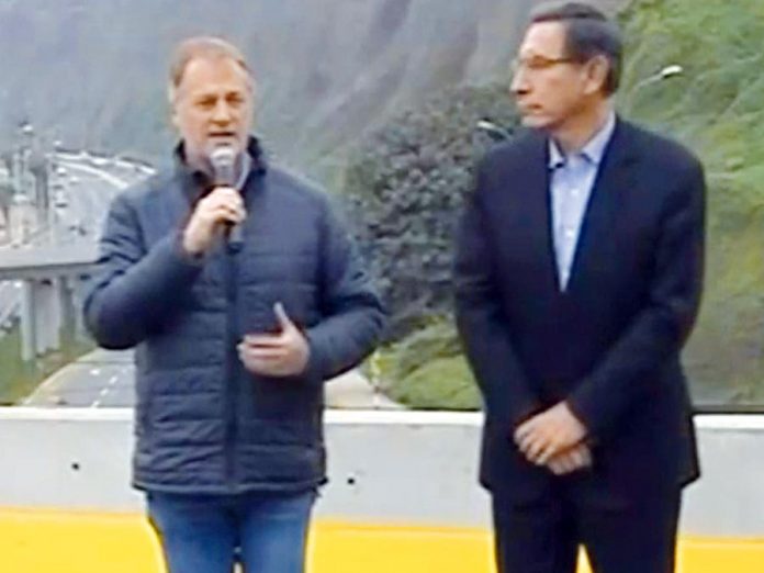 Inauguró viaducto de Armendáriz