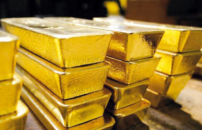 Lingotes de oro