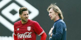 Gareca le pidió perdón a Pizarro por polémica Ricardo Gareca y Claudio Pizarro