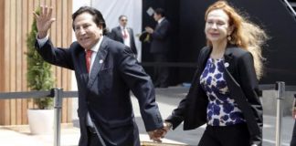 Alejandro Toledo y Eliane Karp