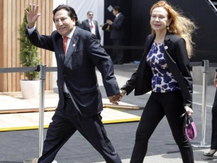 Alejandro Toledo y Eliane Karp