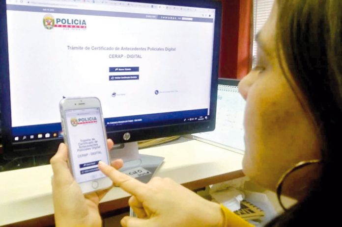 Antecedentes policiales Cerap