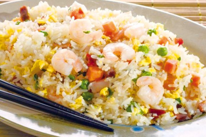 Arroz con Camarones