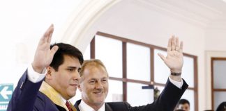 Alcaldes conformarían mesa de trabajo para “Pico y Placa” Carlomagno Chacón y Jorge Muñoz