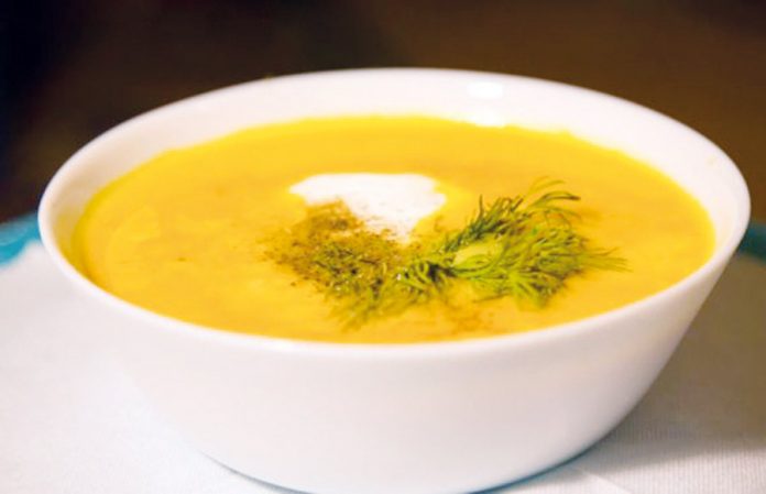 Chupe de calabaza