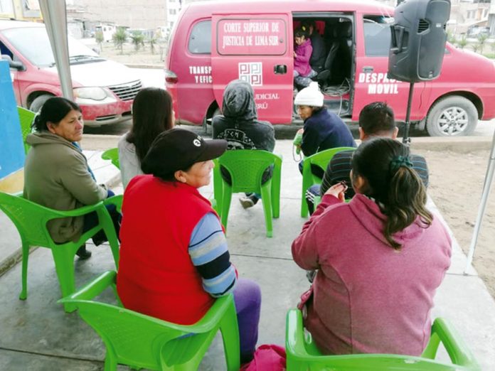 Despacho Móvil-llevando justicia a tu localidad