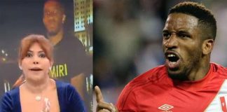 ‘Urraca’ recibe carta notarial de Jefferson Farfán Magaly recibe carta notarial de Jefferson Farfán