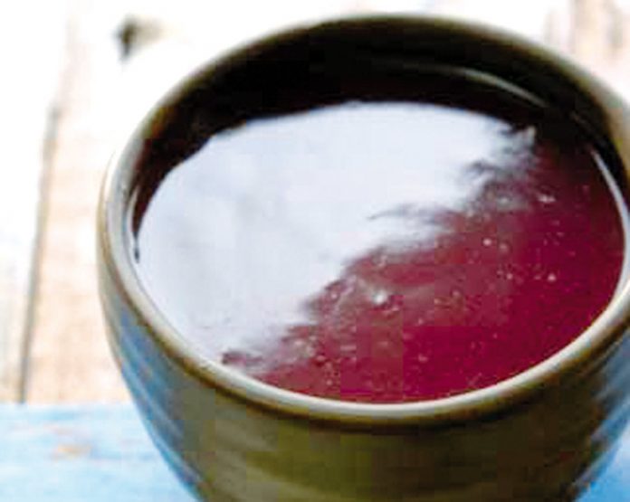 Mazamorra de uva