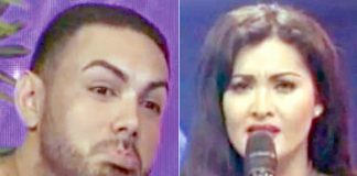 Michelle Soifer y el modelo ‘Coto’ Hernández
