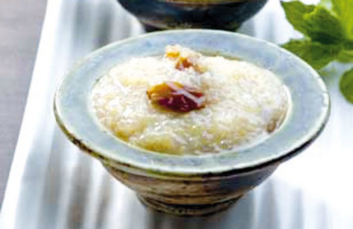 Postre de quinua