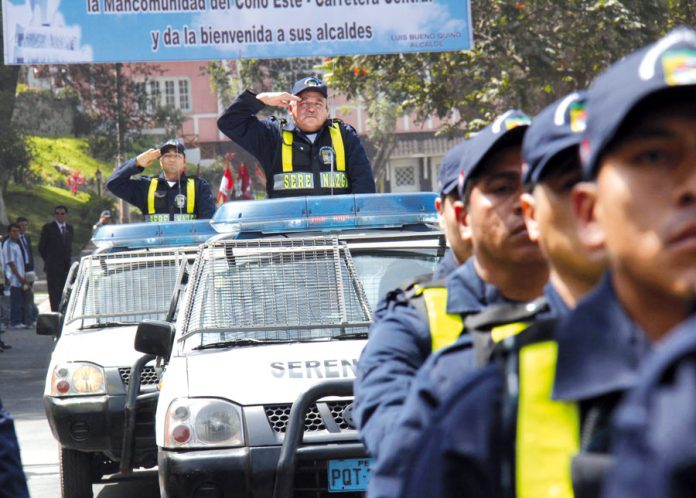 Serenos mancomunidad municipal de Lima este