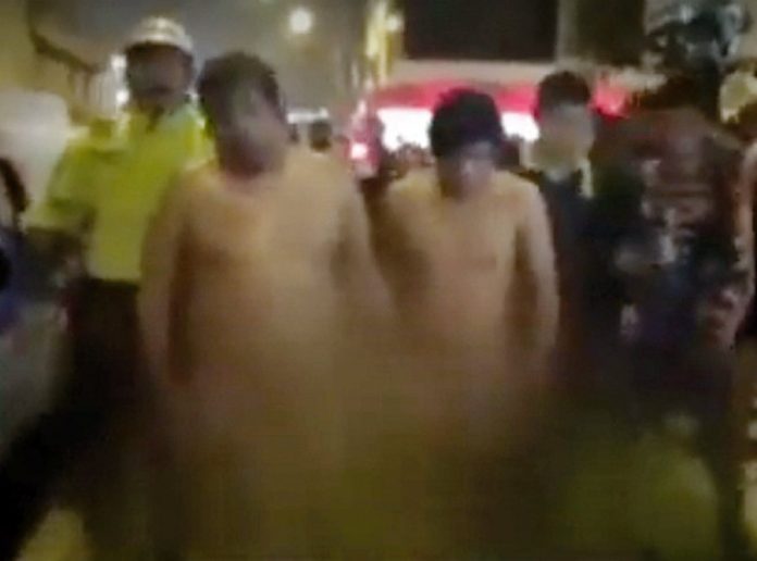 Vecinos atraparon a delincuentes en Los Olivos