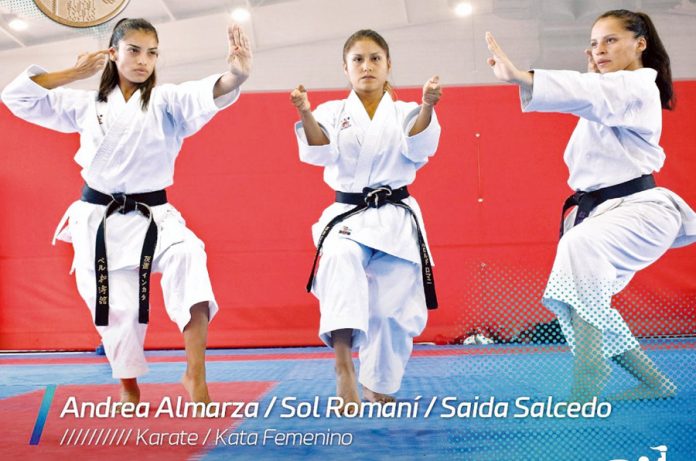 Andrea Almarza, Sol Romaní y Saida Salcedo Andrea Almarza, Sol Romaní y Saida Salcedo