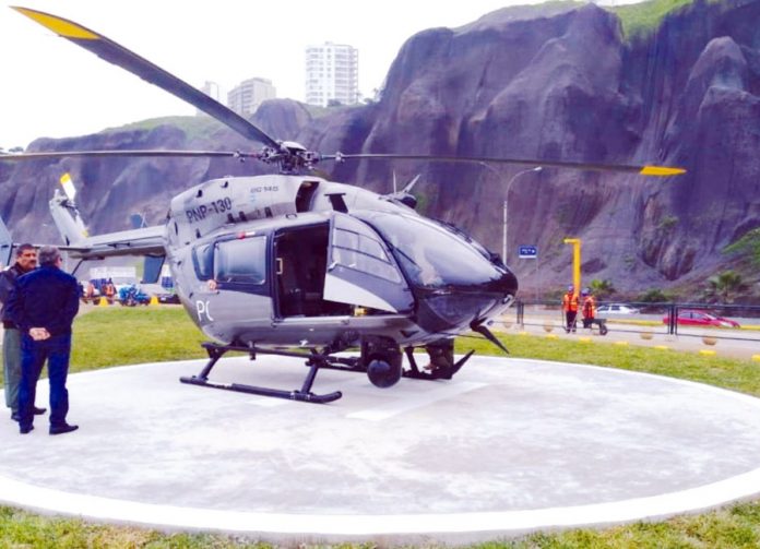 Helipuerto en la Costa Verde Helipuerto en la Costa Verde