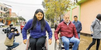 Muñoz pide unir esfuerzos para mejorar accesibilidad en la capital Jorge Muñoz - #PonteEnMiSilla