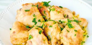 Pollo al ajillo