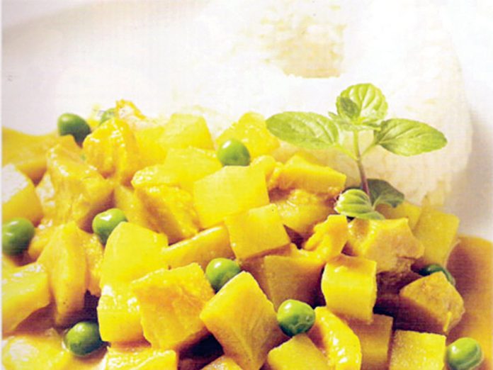 Cau cau de pollo Cau cau de pollo