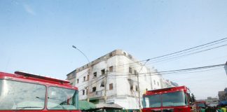 Incendio en La Victoria