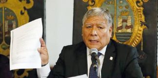 Orestes Cachay, rector de la Universidad de San Marcos