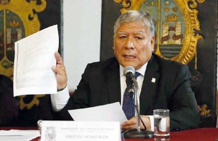 Orestes Cachay, rector de la Universidad de San Marcos