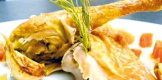 Pollo al orégano
