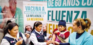 Vacunación influenza
