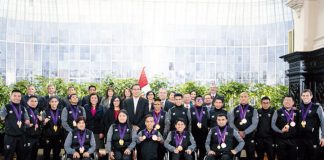 Vizcarra condecoró a Paradeportistas en Palacio de Gobierno