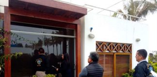 Casa de playa de propiedad de la ex pareja del fallecido ex presidente Alan García, Roxanne Cheesman