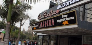 Cierran cine El Pacífico de Miraflores por cochino Cine El Pacífico, de la cadena Cinerama