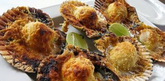 Conchitas a la parmesana