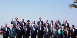 Encuentro Presidencial y III Gabinete Binacional efectuado en la región Ica