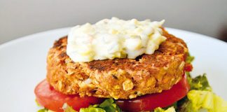 Hamburguesa de atún