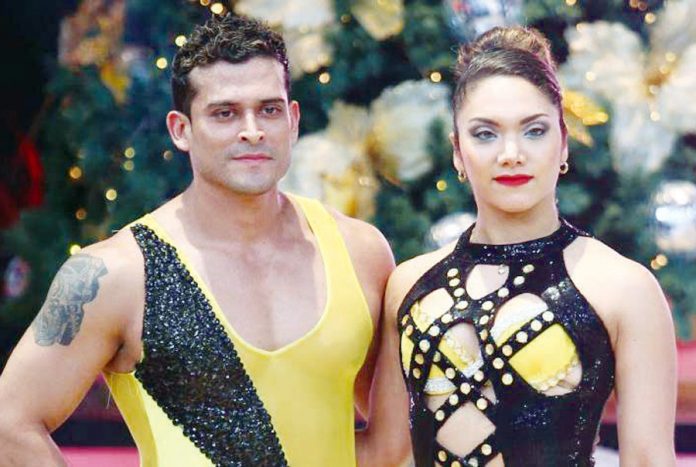 Isabel Acevedo y Christian Domínguez