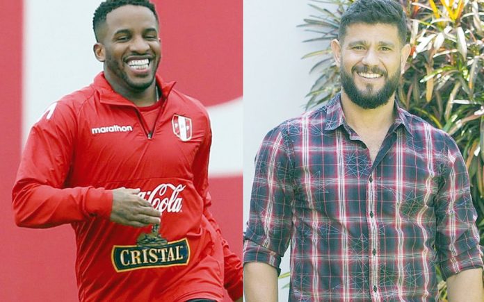Jefferson Farfán y Yaco Eskenazi