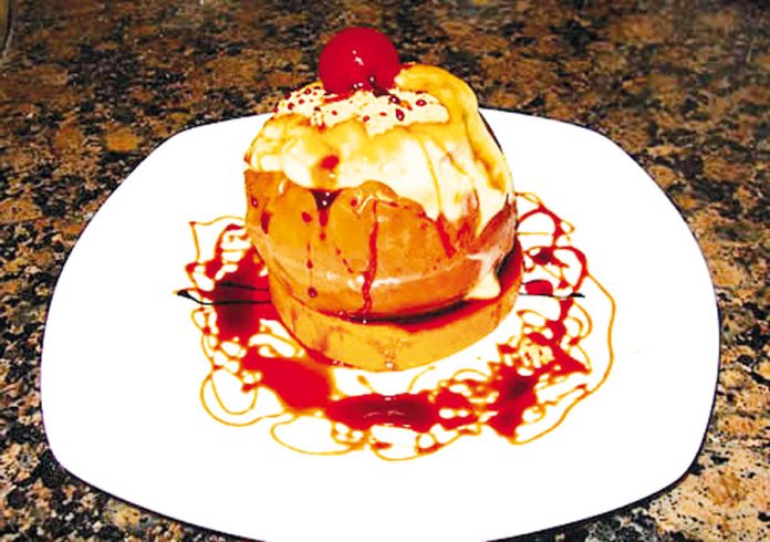 Manzanas rellenas al horno